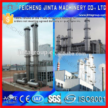 Equipo industrial de la destilación del alcohol / del etanol Torre de la destilación del alcohol / del etanol
